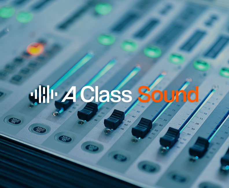 Website Design & Branding for A Class Sound